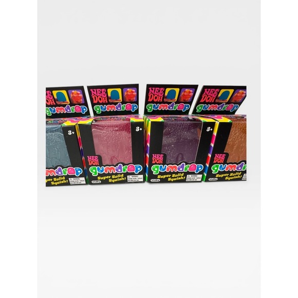 Needoh Gumdrop Fidget Squishy Purple Fidget Toy Nee Doh FAST SHIP AUTHENTIC-USA - Picture 5 of 6